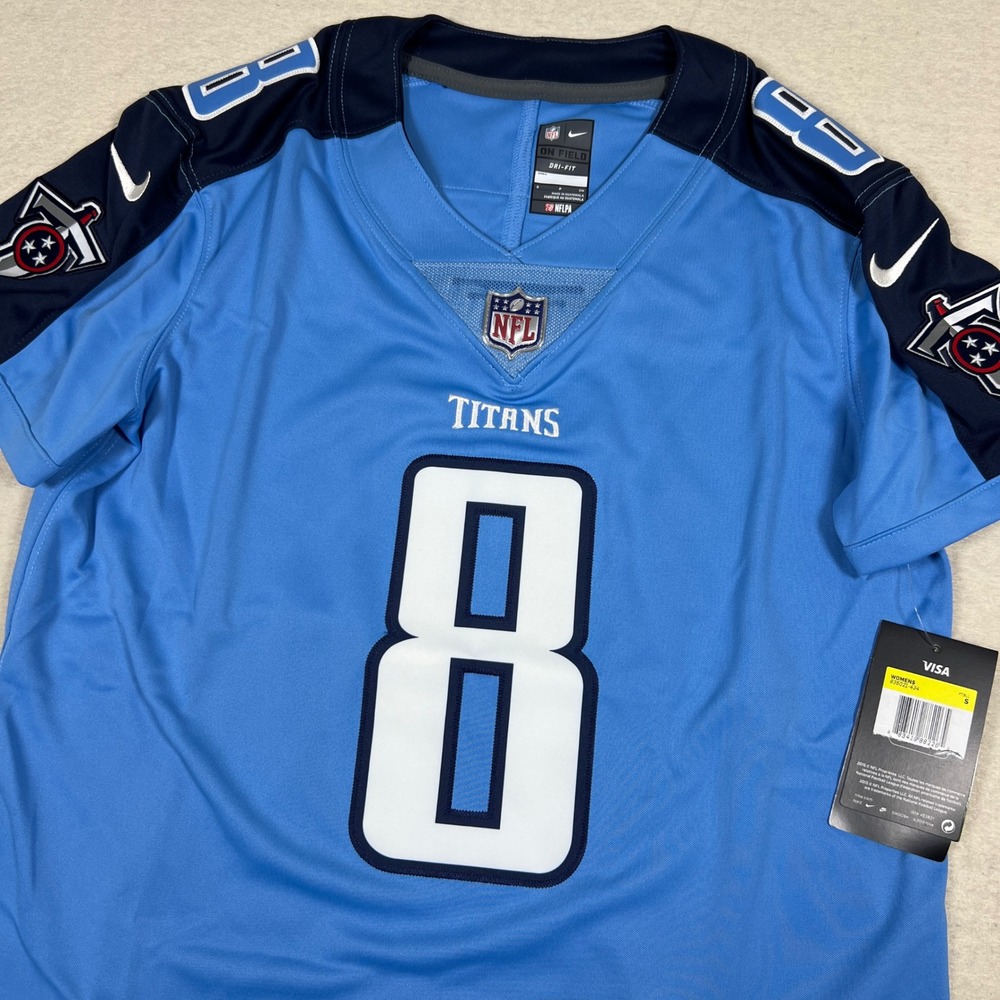 Nike Vapor Limited Tennessee Titans Jersey Womens S Marcus Mariota #8 Stitched